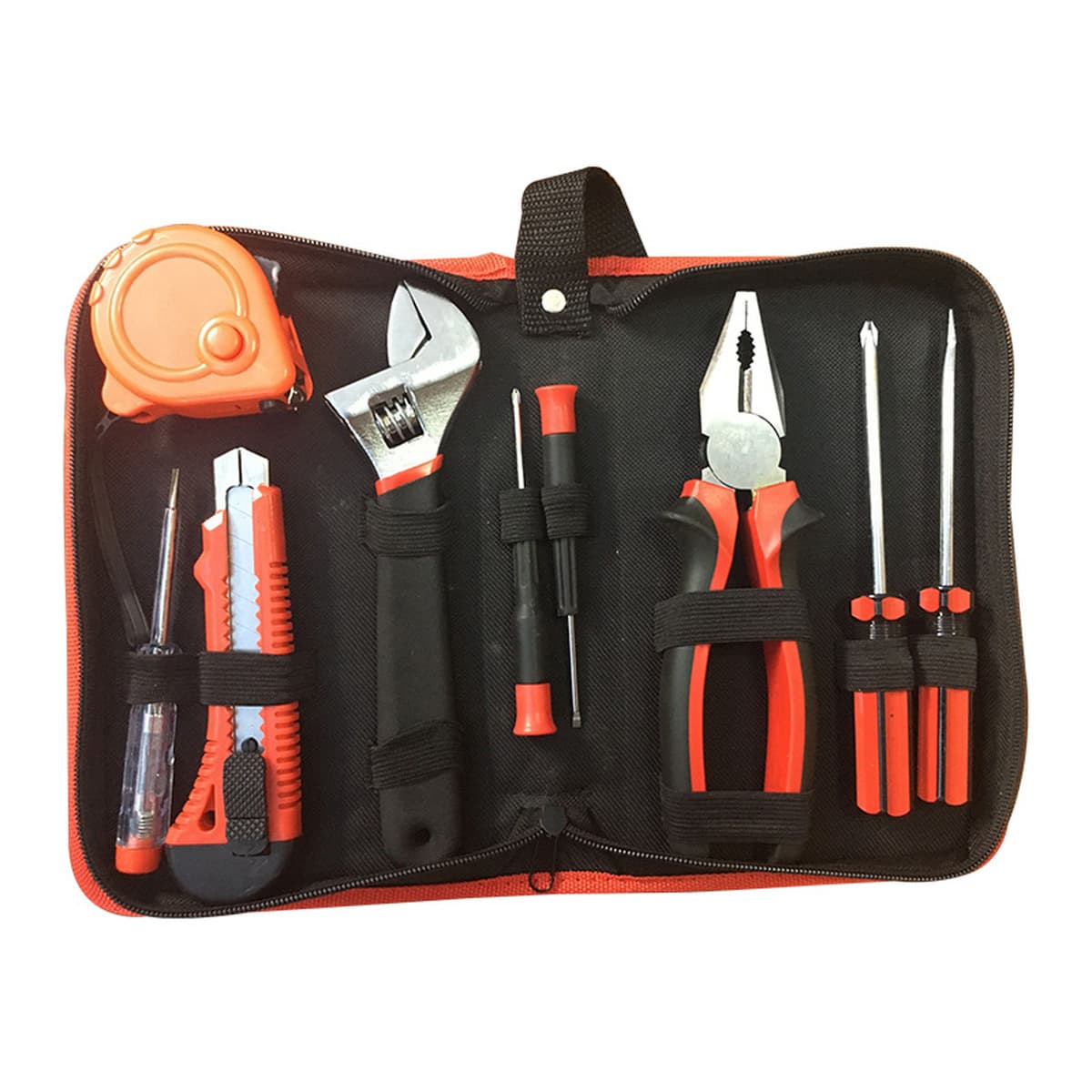 Набор инструментов для ремонта дома, многофункциональный, для трансграничной торговли, в кейсе из углеродистой стали, полный...