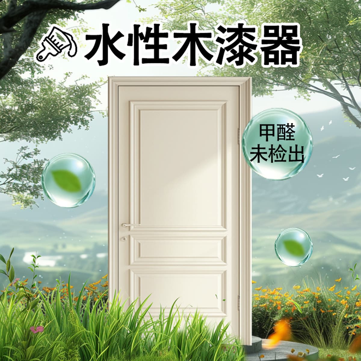 Деревянная краска на водной основе деревянная дверь мебель для изменения цвета отремонтированная тумбочка деревянная краска...