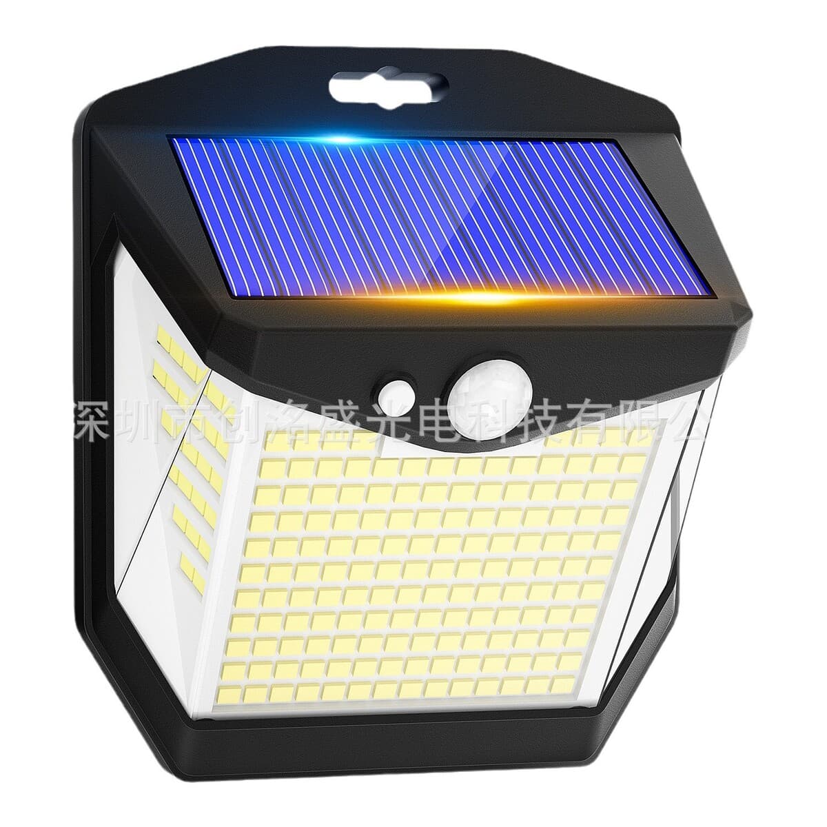 Солнечный настенный светильник с датчиком движения для улицы, водонепроницаемый, для вилл, садов и загородных дворов,...