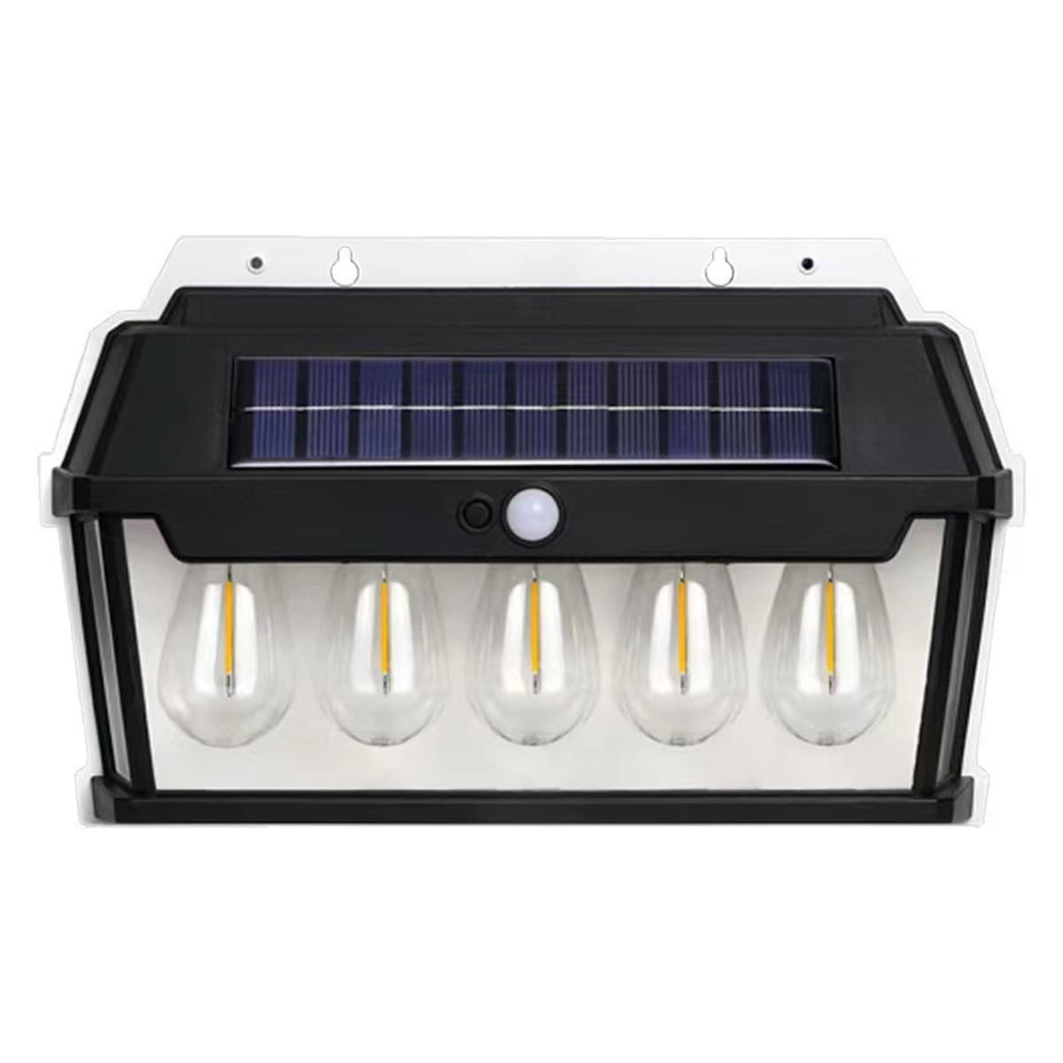 Солнечная вольфрамовая шелковая лампа тела индукционный теплый настенный свет светодиодный открытый водонепроницаемый двор...