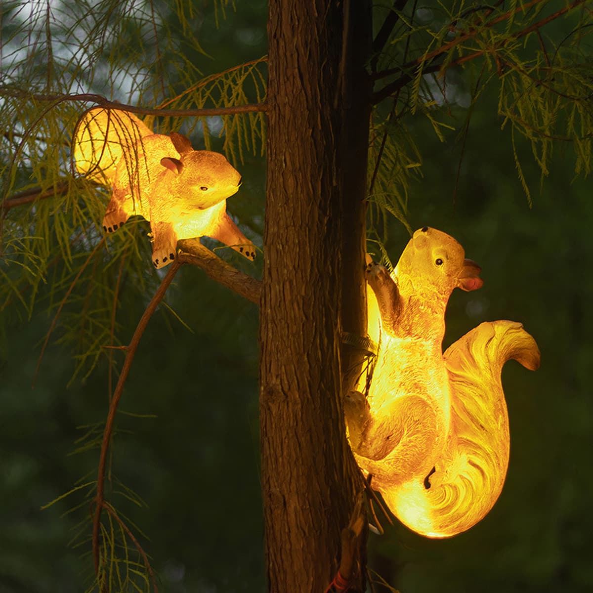 Симисторный тиристор, древнее городское уличное водонепроницаемое подвесное дерево, светильники, дерево, птица, светящееся...