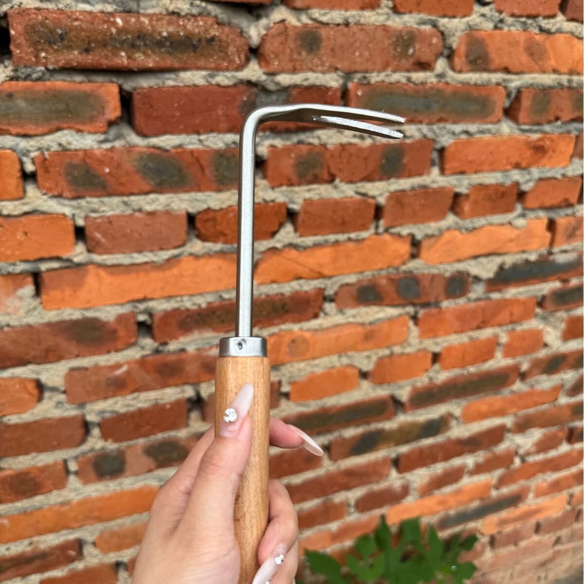 Нержавеющая сталь садоводство прополки выкопатель дикие овощи рыхлитель садовая лопата крючок прополка инструмент для...