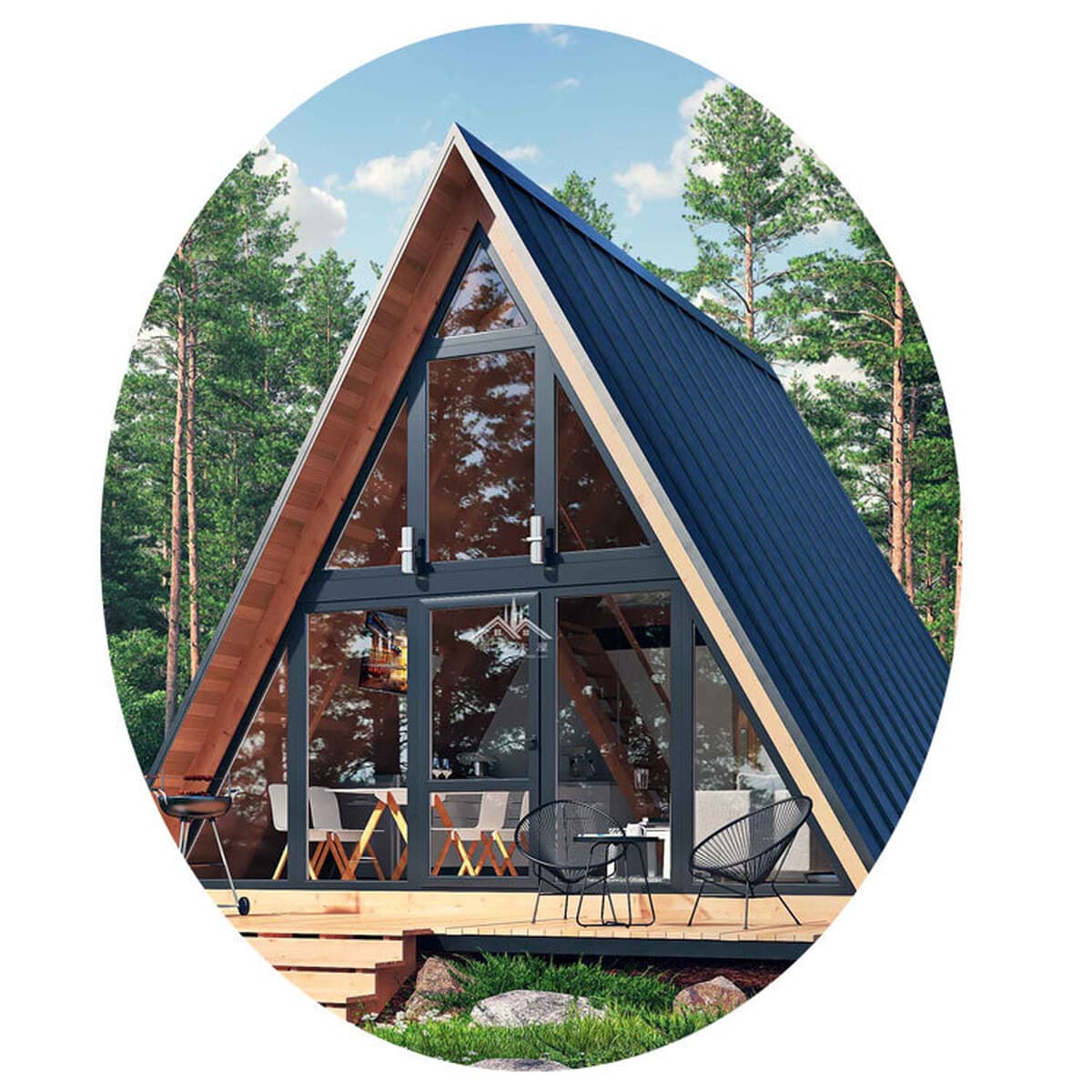 Изготовленный на заказ деревянный дом для проживания, антикоррозийный дом для кемпинга, вилла, большой передвижной дом для...