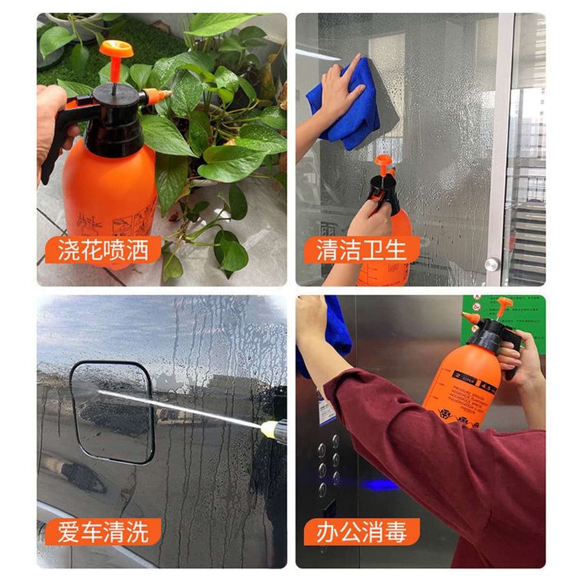 Распылитель под давлением ручной большой емкости садоводческий пневматический распылительный чайник для растений орошения...