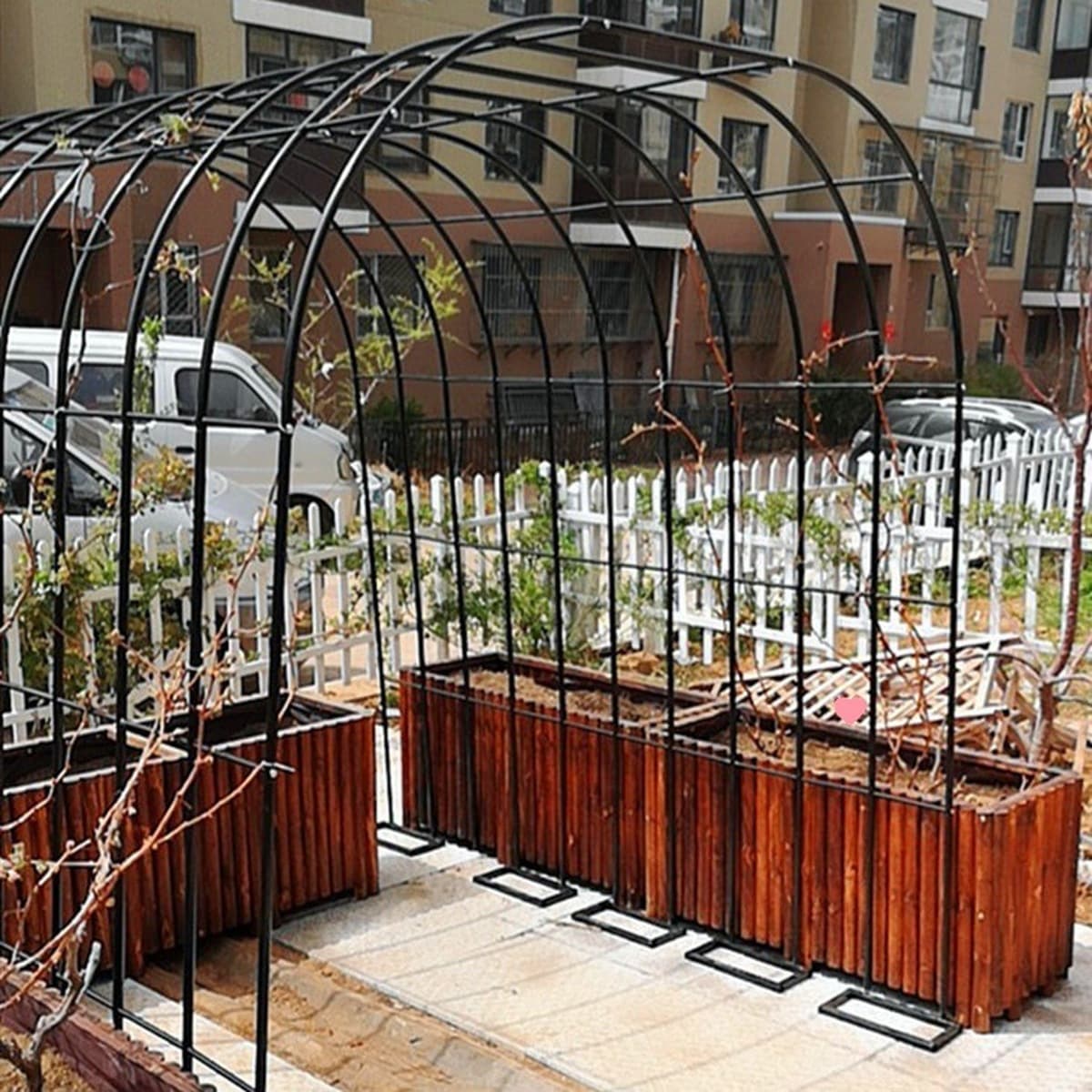 Кованая подставка для цветов для восхождения на виноградную лозу садовая вилла с балконным растительным кронштейном...