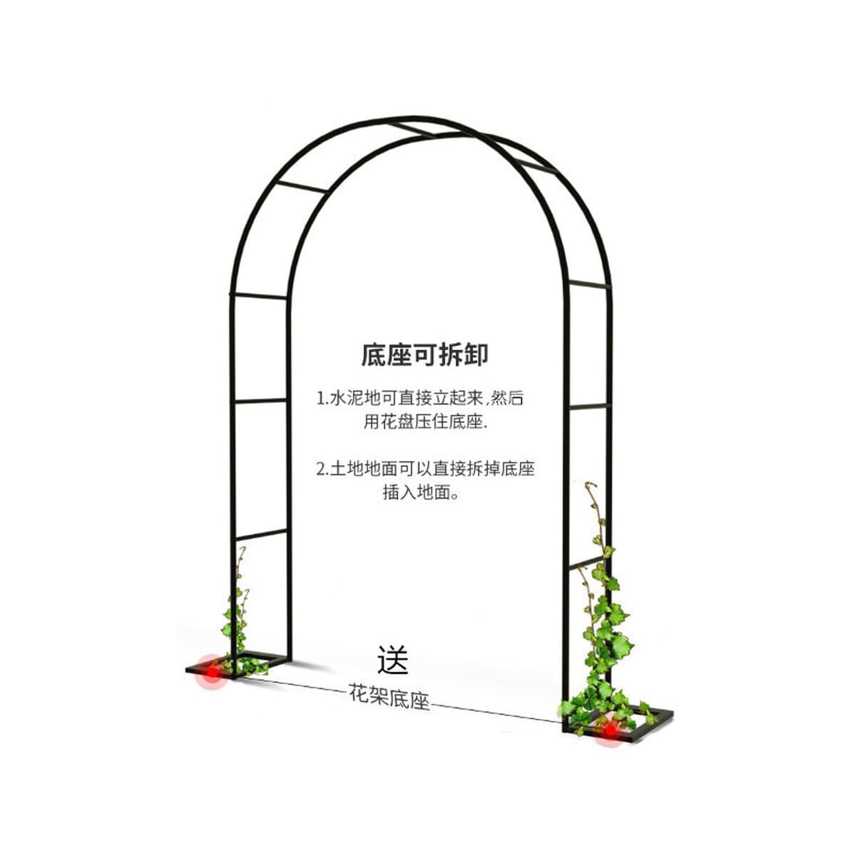 Кованая подставка для цветов для восхождения на виноградную лозу садовая вилла с балконным растительным кронштейном...