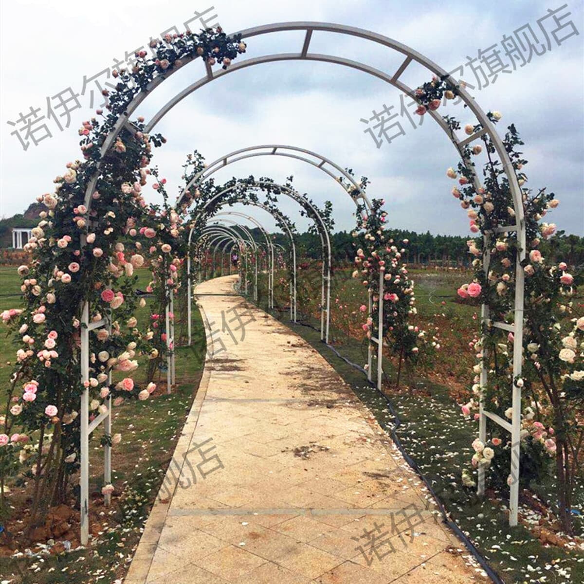 Кованая подставка для цветов для восхождения на виноградную лозу садовая вилла с балконным растительным кронштейном...