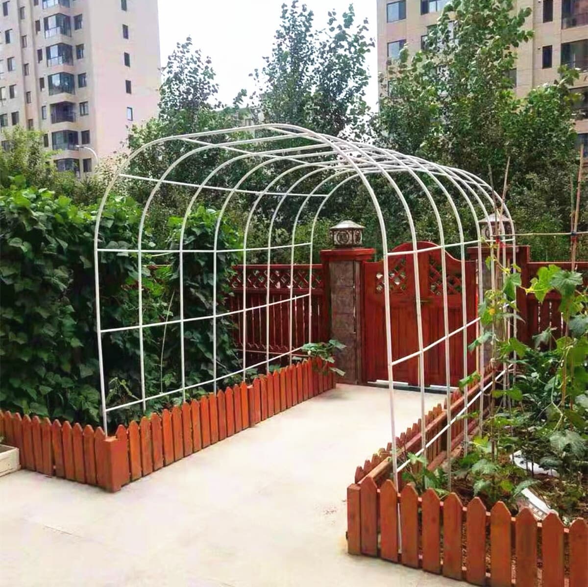 Кованая подставка для цветов для восхождения на виноградную лозу садовая вилла с балконным растительным кронштейном...