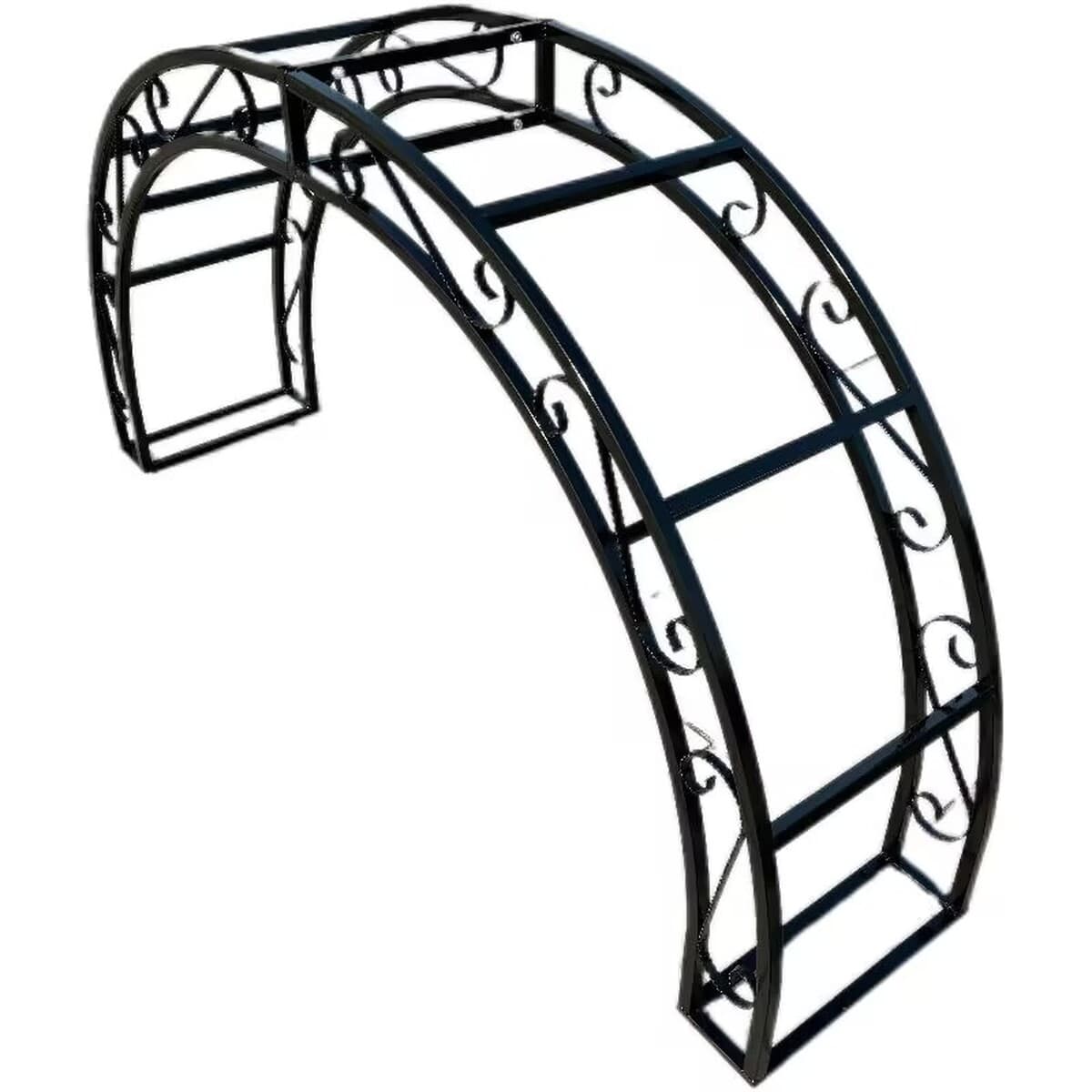 Кованая арка в европейском стиле, решетка для роз, подставка для цветов, открытый двор, вилла, цветочная подставка, арка,...