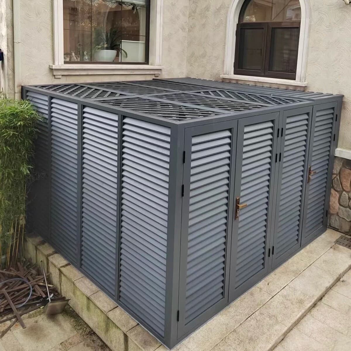 Прямые поставки с завода, оборудованная алюминиевая мастерская для вилл, технический кабинет для сада, стиль панельных...