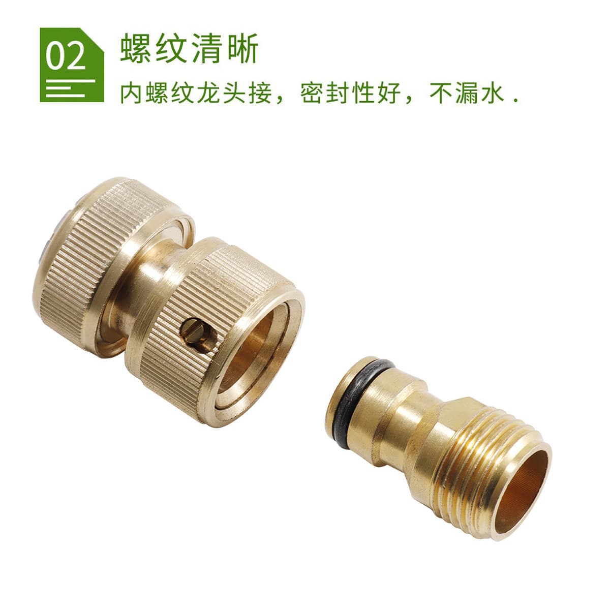 Твердая латунь с резьбой высокого давления Быстроразъемное соединение трансграничные аксессуары для сада Быстроразъемное...