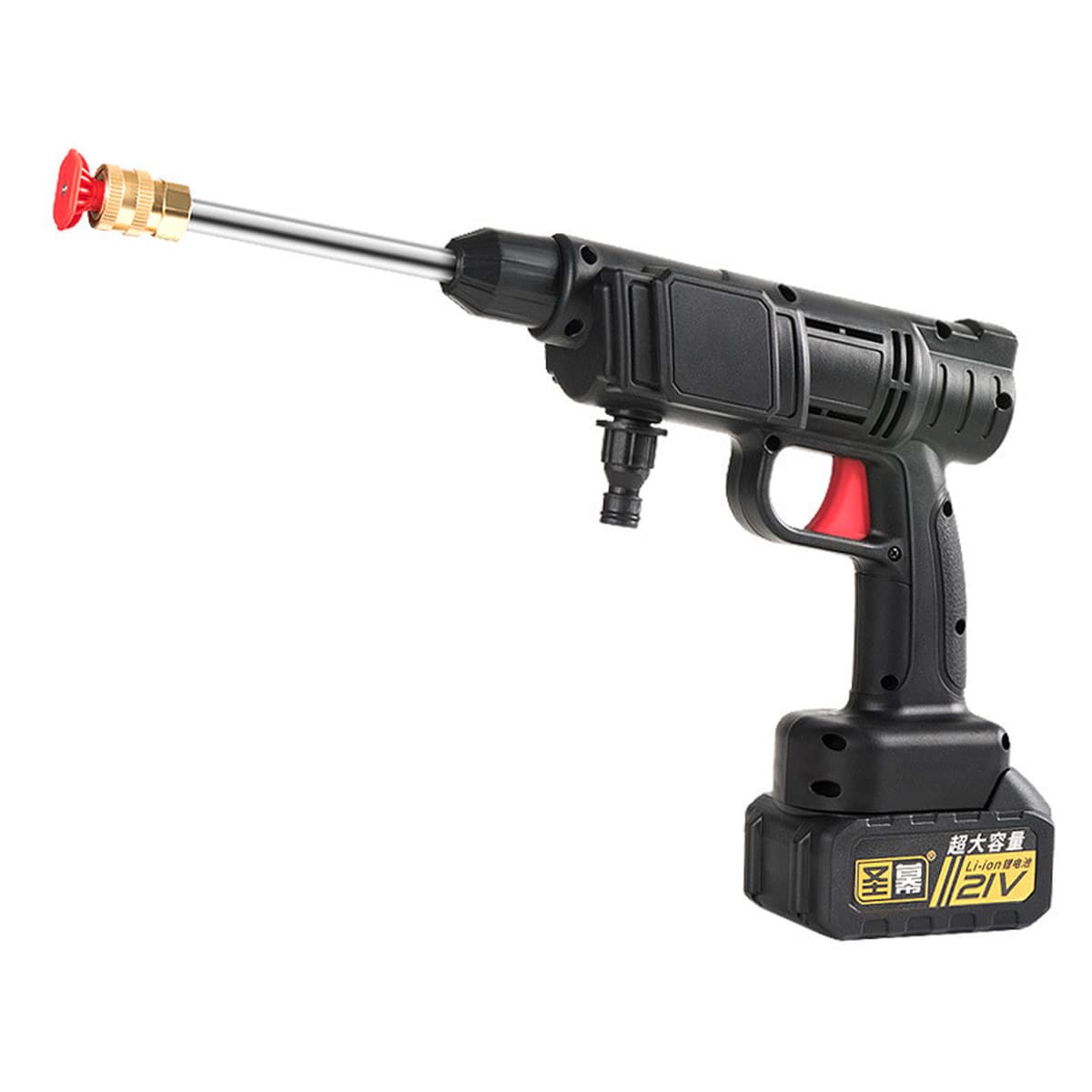 Беспроводная автомойка водяной пистолет высокого давления автомобильный бытовой портативный садовый инвентарь мощный наддув...