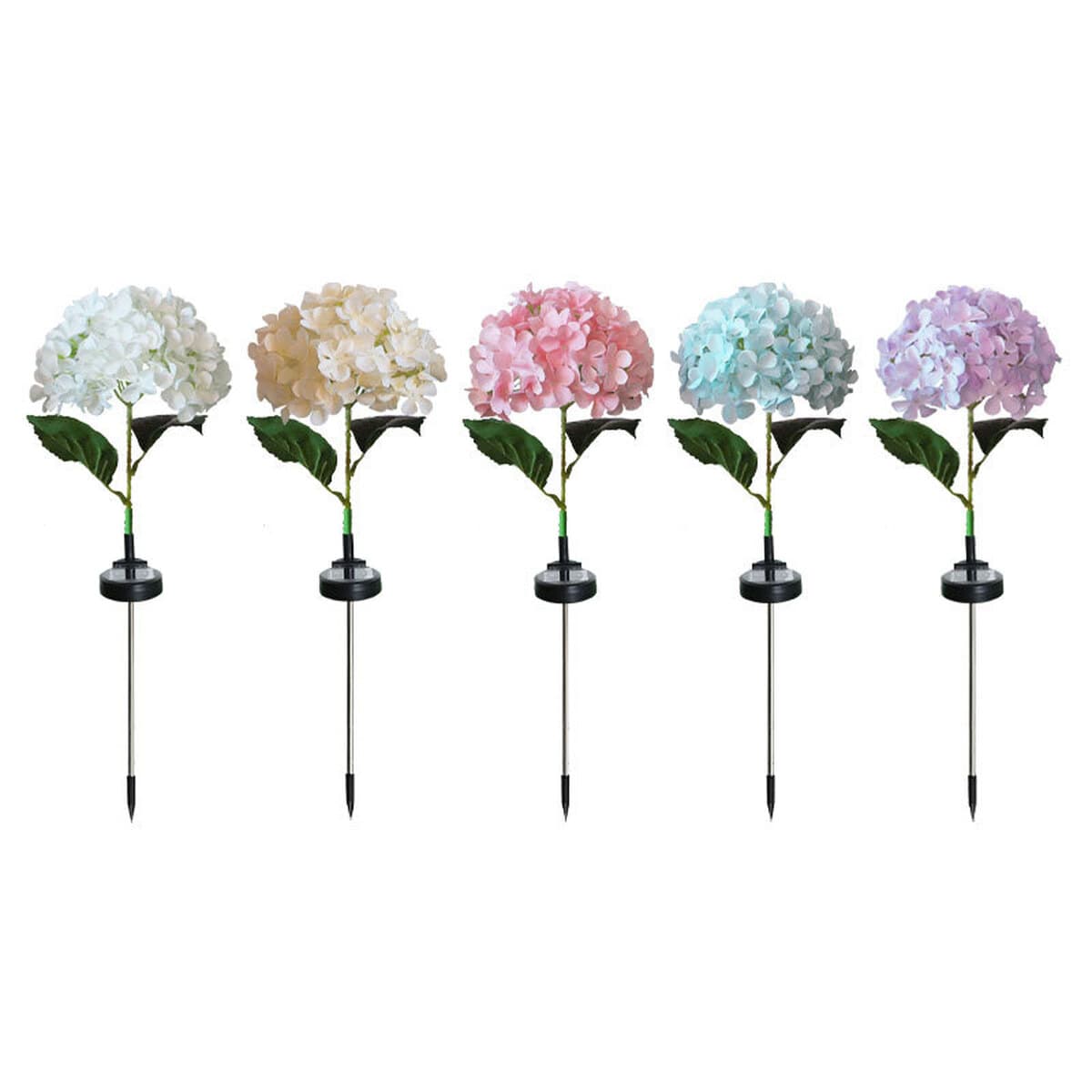 Трансграничная солнечная имитация гортензии лампа напольный фонарь наружный сад декоративная лампа вилла внутренний двор...