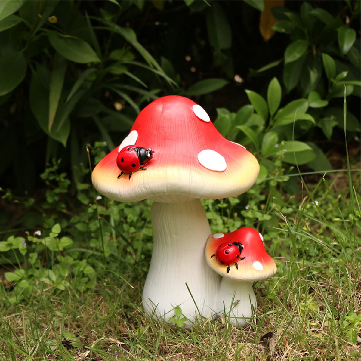 Трансграничные открытый двор Ландшафтные украшения сад бонсай украшения моделирование грибов микропейзаж газонные украшения