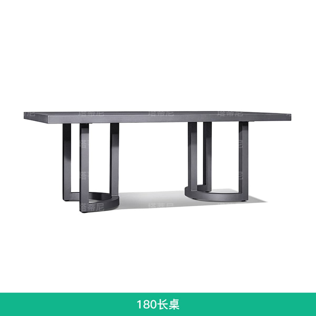 Открытый массивный деревянный стол и стулья внутренний дворик Вилла под открытым небом Антикоррозийный тик досуг Открытый...