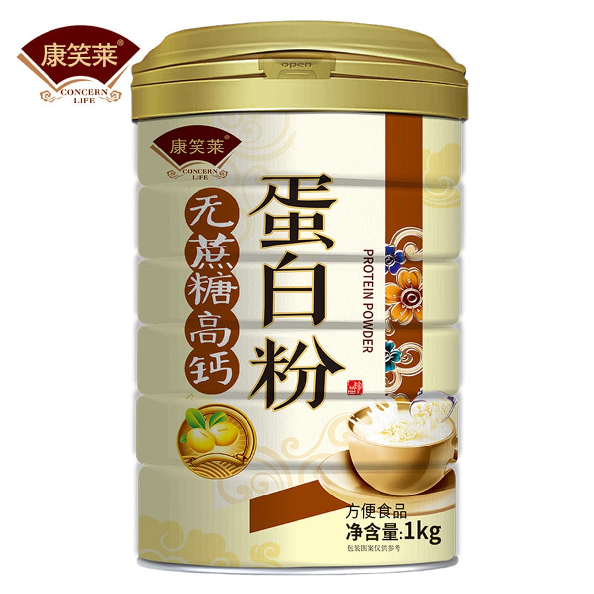 Нет сахарозы с высоким содержанием кальция средний и пожилой протеиновый порошок 1000 г/банка без сахарозы протеиновый...