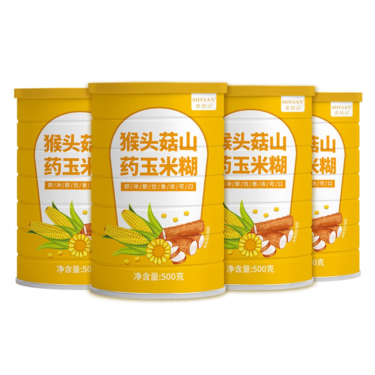 Голова обезьяны гриб Ям кукурузная паста горное питание Shengyang завтрак еда Замена порошок 500 г мгновенное ПИВОВАРЕНИЕ...