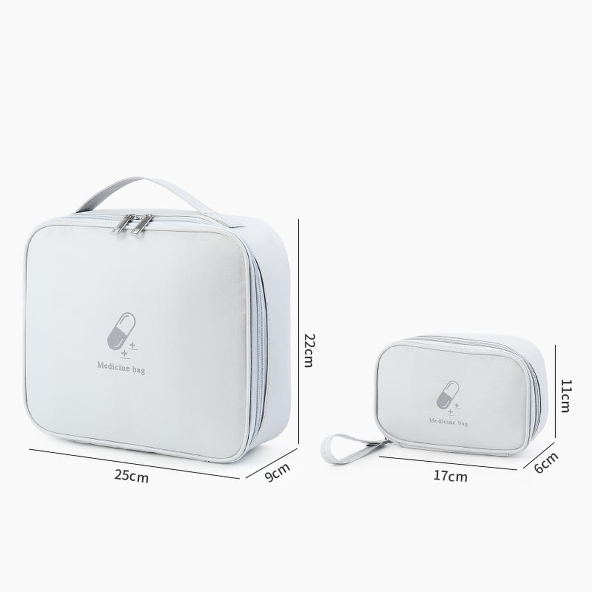 Портативный студенческий аптечный аптечный пакет для хранения лекарств Домашняя медицина Ткань Медицинские аптечки Аварийная...