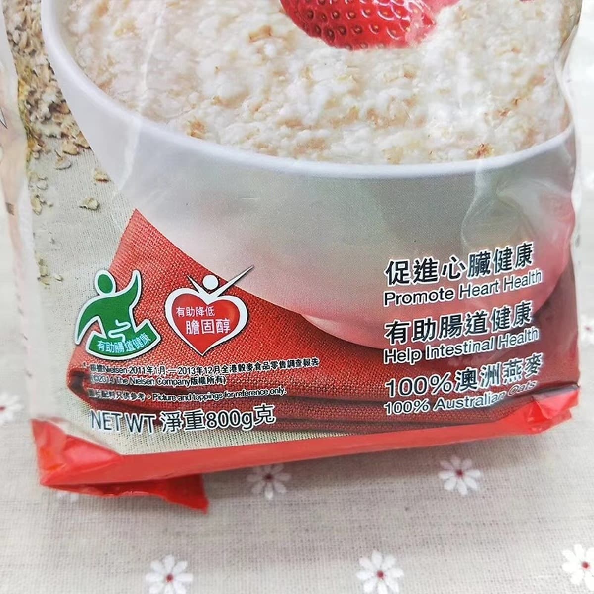 Оптовая гонконгская версия австралийской готовой к употреблению овсянки 800 г импортной сырой с низким содержанием сахара...