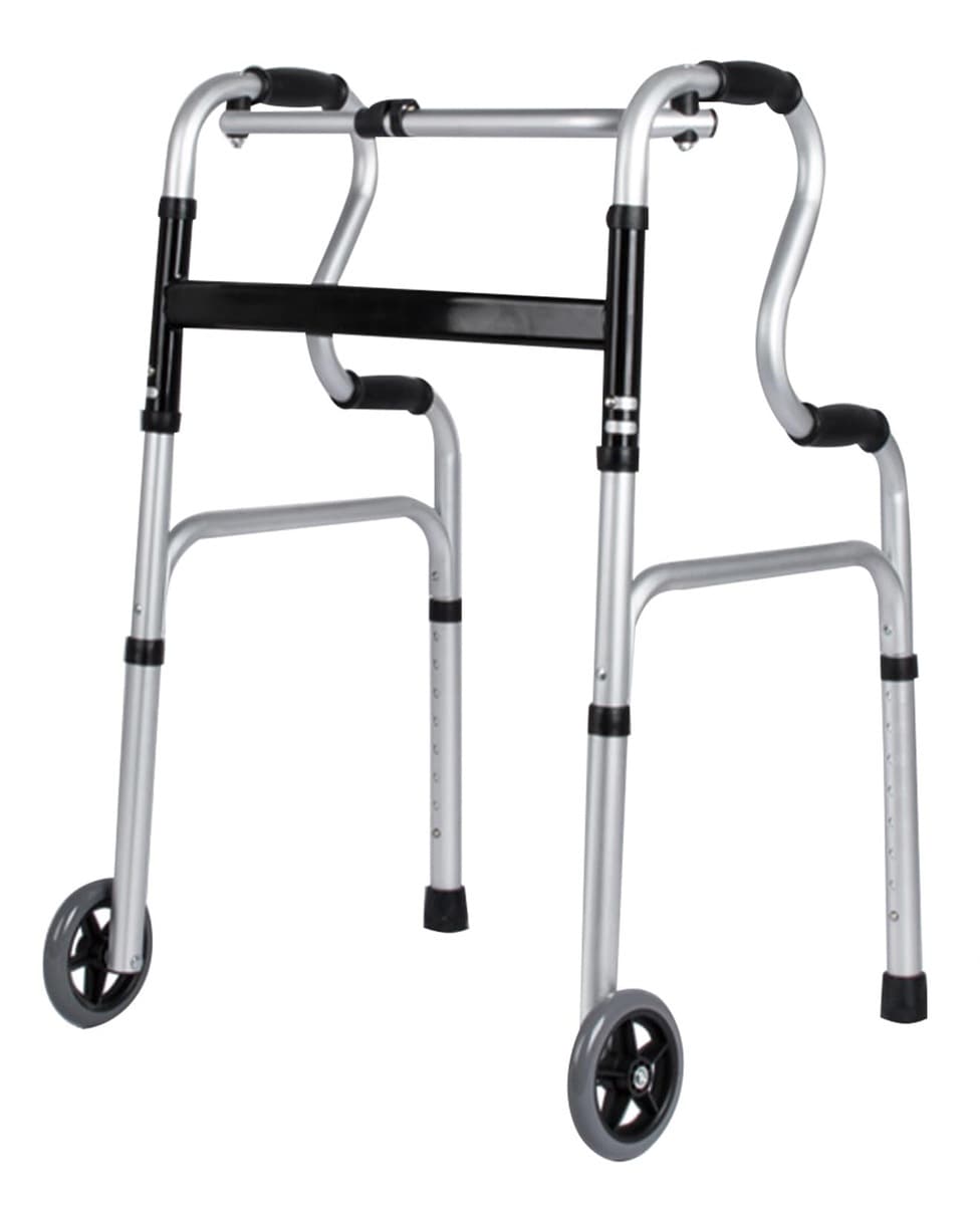Средство для ходьбы для пожилых людей с колесами, реабилитационное средство для пожилых людей, можно сидеть и ходить,...