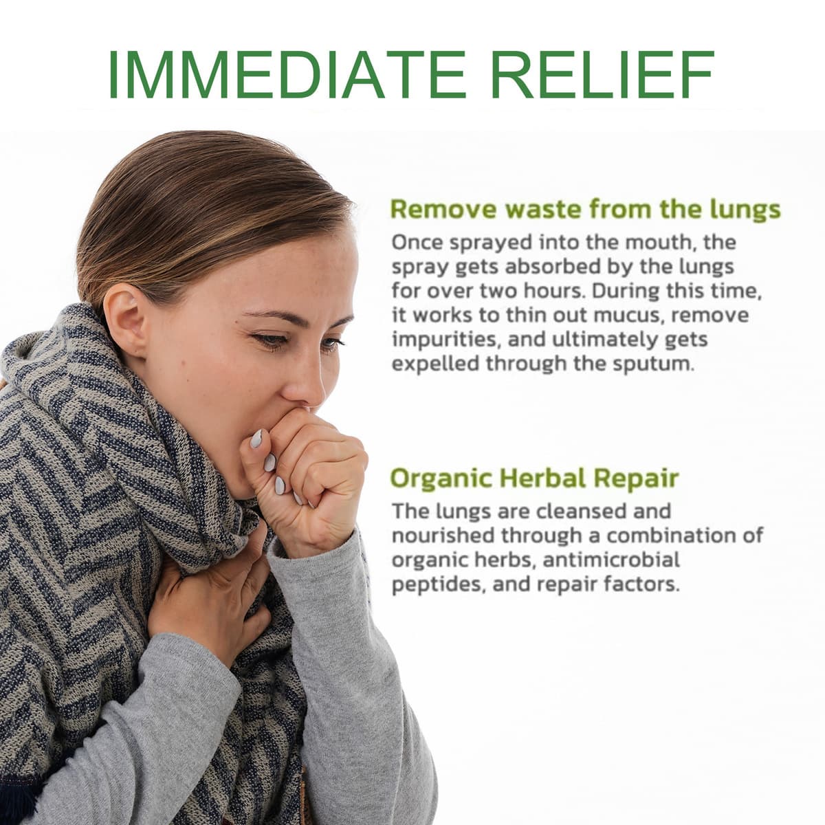 South Moon Травяной спрей для ухода за телом нежный очищающий горло спрей для ухода за полостью рта