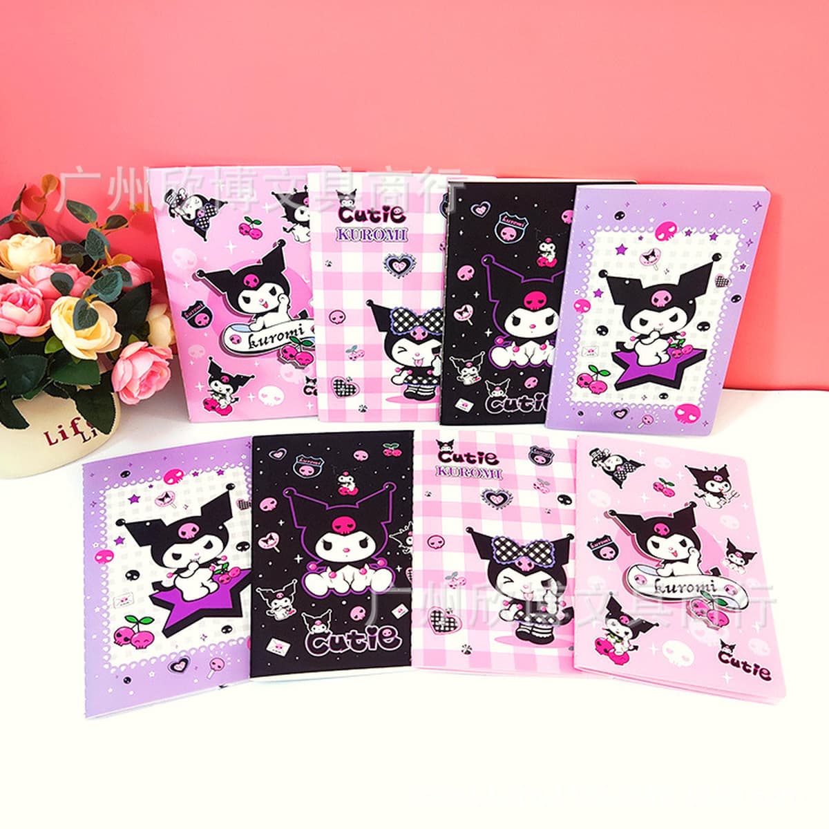 Sanrio мультфильм Kulomi Meruti блокнот для студентов с цветной страницей блокнот A5 Автомобильная линия книга мягкая копия...