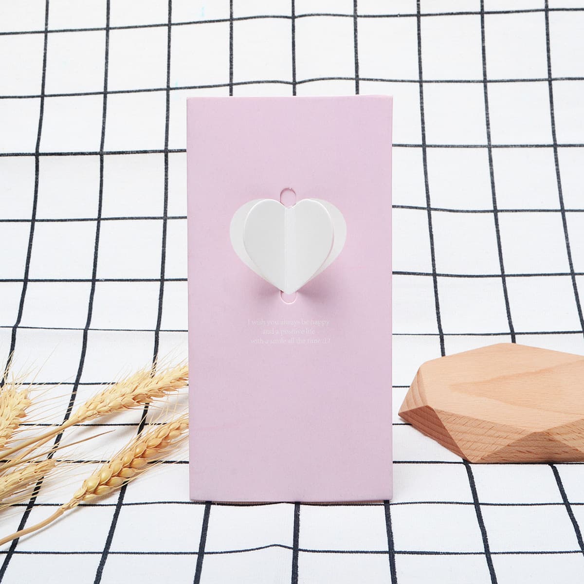 Южная Корея канцелярские товары творческие Крылья Любовь открытка сообщение Новый год Рождество благословение День Святого...