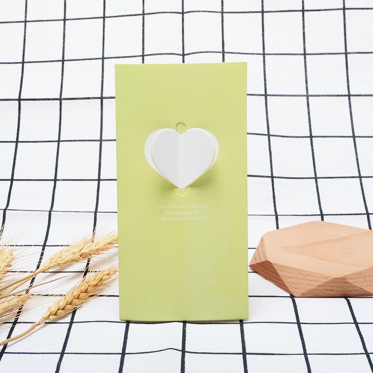 Южная Корея канцелярские товары творческие Крылья Любовь открытка сообщение Новый год Рождество благословение День Святого...