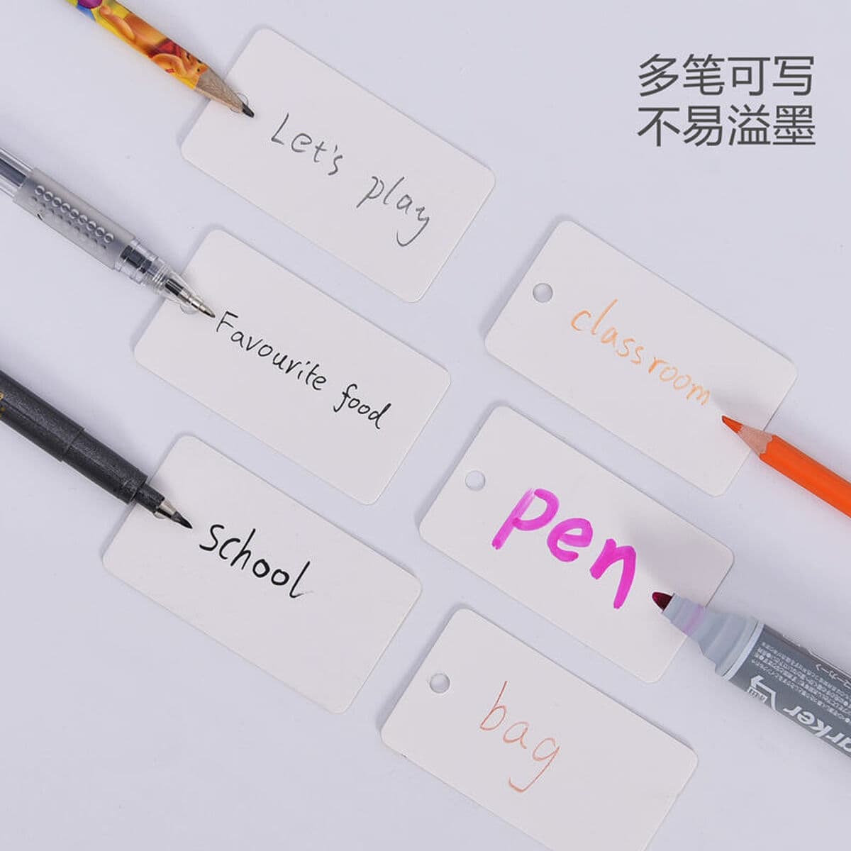 Кольцевая пряжка английская книга слов карманный портативный слово карточка пустая страница блокнот