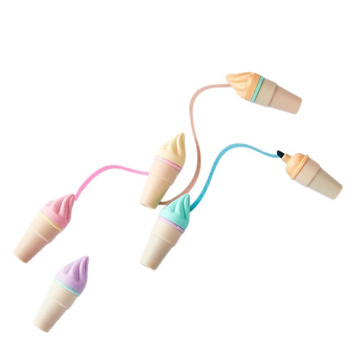 Одобренные производителем маркеры в форме мороженого с высокой эстетической ценностью для студенческих тетрадей, детских...