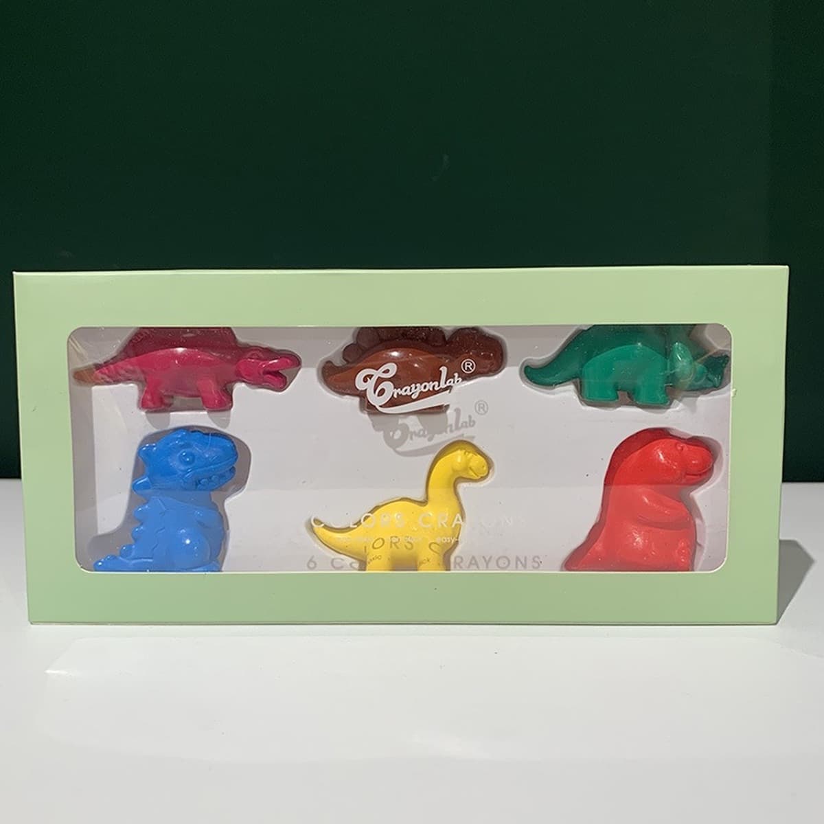 SwanLace выбранные красочные детские кисти трехмерные динозавры мультяшной формы детский сад живопись граффити мелки